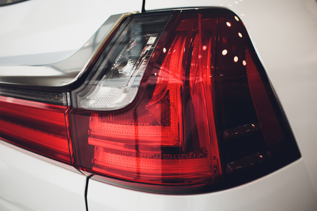 rear car auto in details backlight tail light lamp.の素材 [FY310112849778]