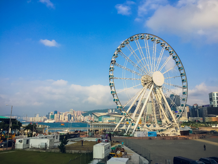 SINGAPORE CITY, SINGAPORE: APRIL 11,2017: high buildingsのeditorial素材