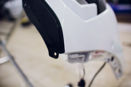 Car paint protection, protect coating installationの写真素材