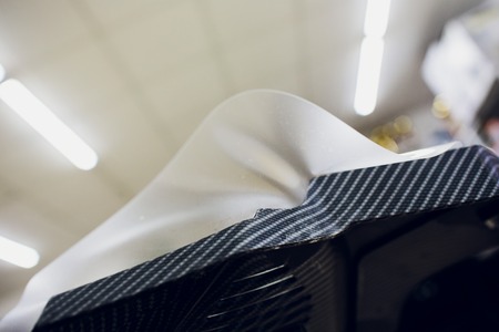 Transparent film wrap, car paint protection ATV