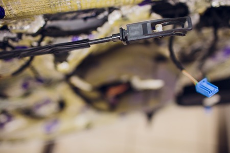 dismantle auto salon. torpedo auto. modern carの写真素材