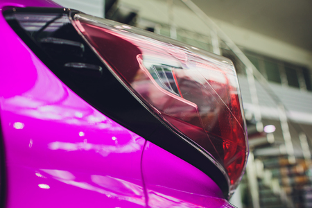 abstract photo of car door handle and lockの写真素材