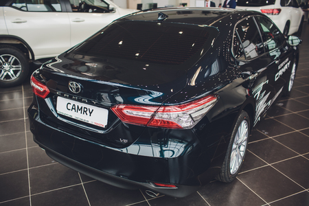 UFA, RUSSIA - 1 MARCH 2018: Toyota Camry newのeditorial素材