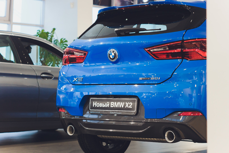 Ufa, Russia, 12 December, 2018: New 2018 BMW X2.のeditorial素材