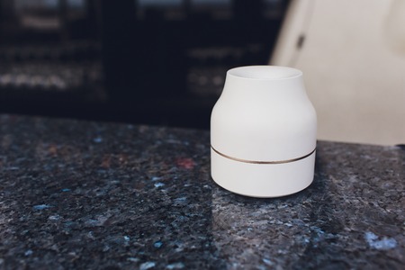 New technology of electronic cigarettes, system of heating stick ashtray.の写真素材