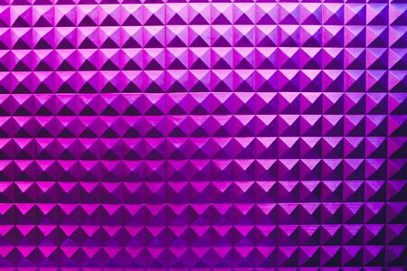 concrete wall texture stucco cement white and gray geometric seamless triangle pyramid background with shadow and lightの写真素材