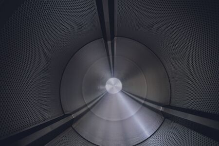 Washing machine in dry cleaning close-up dry cleaningの写真素材