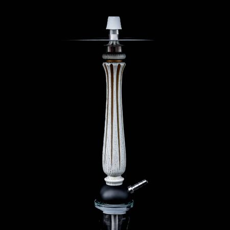 part of the hookah, modern design, on a black background