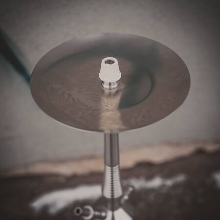 part of the hookah, modern design, on a background.