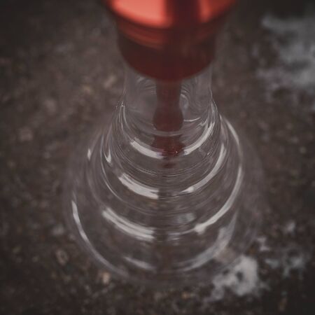 part of the hookah, modern design, on a background.
