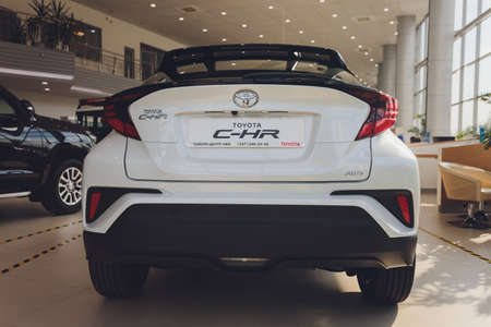 Ufa, Russia, 15 June, 2020: Toyota CH-R hybrid.
