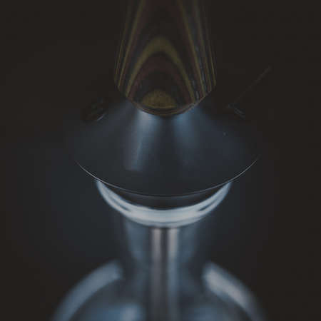 part of the hookah, modern design, on a background.の写真素材