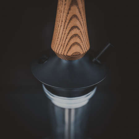 part of the hookah, modern design, on a background.の写真素材
