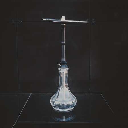 part of the hookah, modern design, on a background.の写真素材