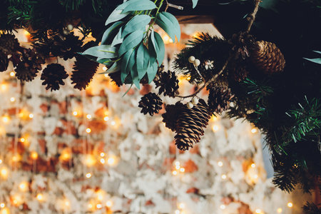 beautiful Christmas backgroundの写真素材