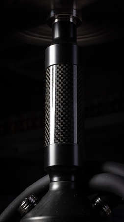 part of the hookah, modern design, on a background.の写真素材