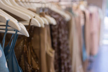 Clothes Shop Costume Dress Fashion Store Style Concept.の写真素材