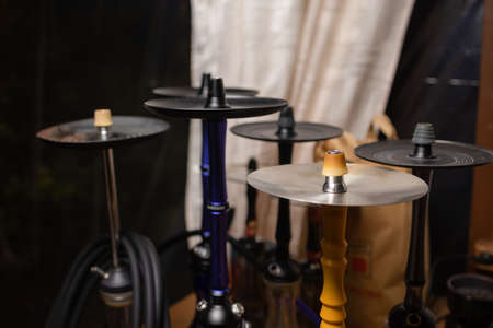part of the hookah, modern design, on a background.