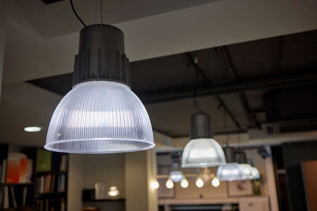 Round white lamp . White round light bulb . Pendant light lamps . Chandelier. Round.