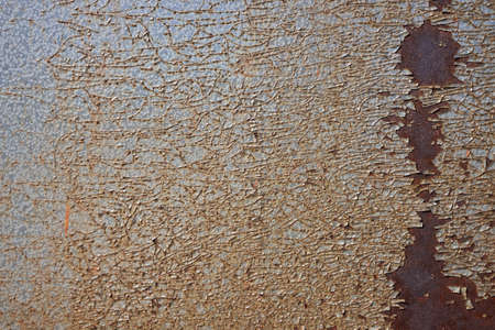 Metal rust wall texture surface natural color use for background.