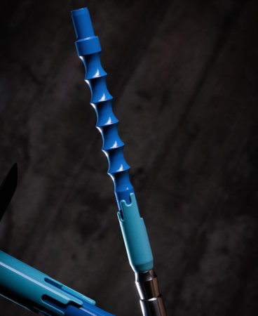 part of the hookah, modern design, on a background.の写真素材