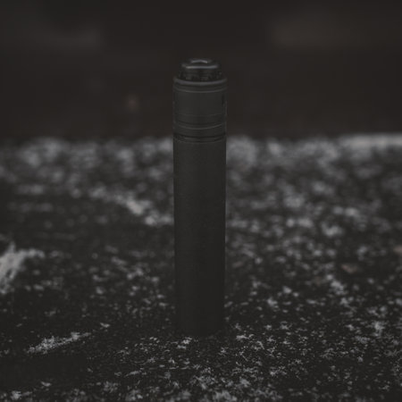 Vaping pen, vape devices, mods for electronic cigarette or e cigarette, e cig, on a wooden background.の写真素材