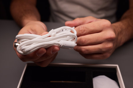 Cable to connect USB Type C devices to the USB port on your computer or laptop. accessories and...