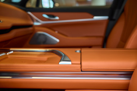 Luxurious and elegant Car Center Console Storage Space designed for ultimate convenience and style
