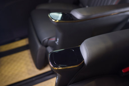 Explore the intricate functions of premium luxury car seat control buttons in detail