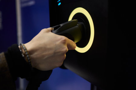 Introducing the Electric Vehicle Charging Connector for the upcoming Expo event