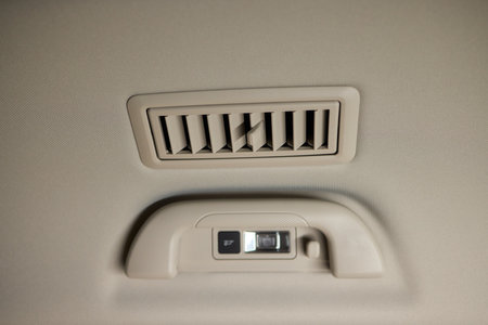 Explore the various interior car features such as air vents and stylish lighting options