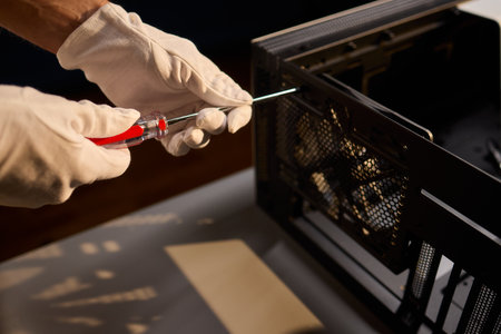Assembling a Computer Case with High Quality Precision Tools and Techniques for Success