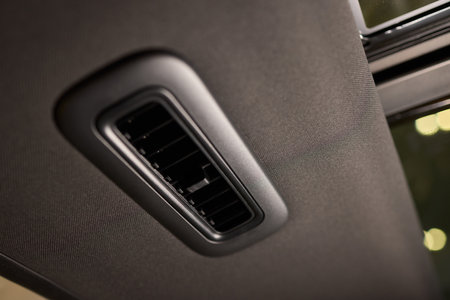 Explore the various interior car features such as air vents and stylish lighting options