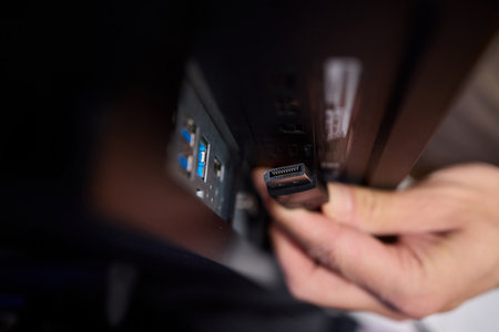 Enabling the Connection of Peripheral Devices to a Computer for Enhanced Functionality and Useの写真素材