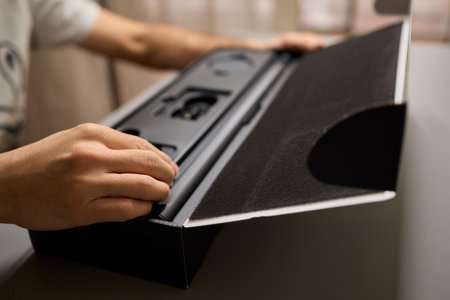 Precision Handcrafting Techniques Expertly Applying Adhesive on Various Surface Materials