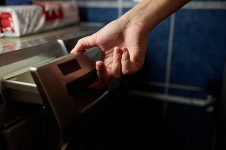 Operating a Modern Washing Machine A Comprehensive Guide to Efficient, User Friendly Useの写真素材