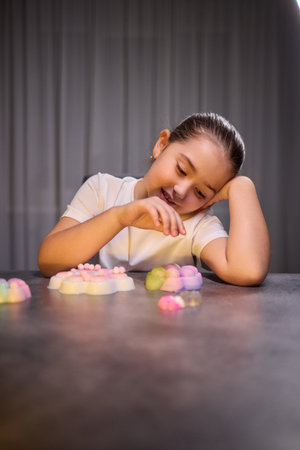 Colorful Stress Ball A Fun and Relaxing Toy for Everyone to Enjoy and Squeeze Comfortablyの写真素材