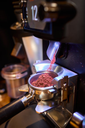 The Expert Coffee Brewing Process Demonstrated and in Action for All to See and Enjoy