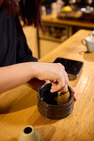 Crafting Matcha The Artful Hand Whisking Process of Creating a Perfect Beverage Experience