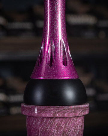 part of the hookah, modern design, on a background.の写真素材