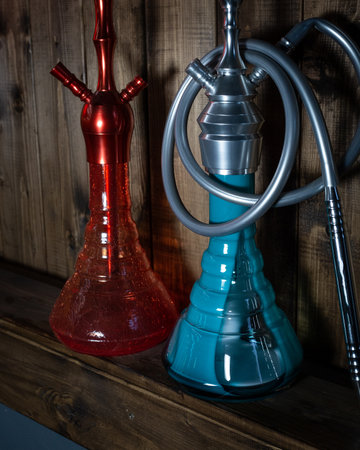 part of the hookah, modern design, on a background.