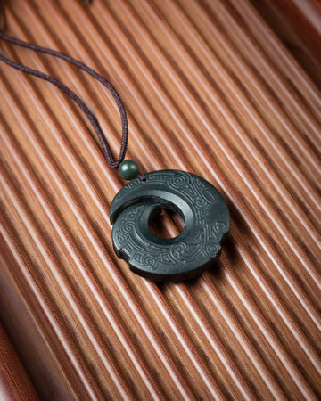 Colorful beads made of natural semiprecious stones on a white background. Isolated jewelry close up. Stone texture, energy mineral, beaded necklaces, rock.の写真素材