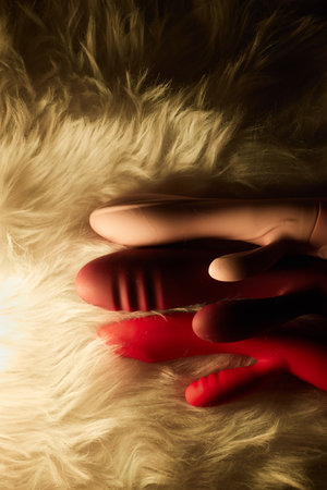 Vibrator for relaxation and pleasure.の写真素材