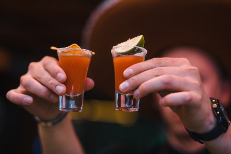 Cheers to Friendship Celebrating with Shots, Slices, and Great Vibes All Night Long