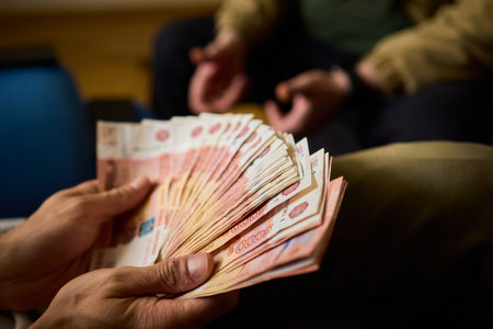 A Cash Transaction That Carries Unsettling and Uneasy Undertones of Tension and Anxiety