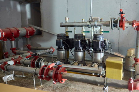 An Industrial Pump System designed for effective Fluid Management and Control implementation