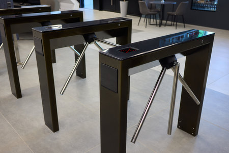 Modern design turnstiles are the perfect solution for todays environments and public spaces