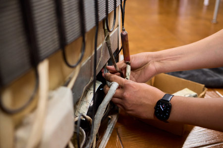 Refrigerator Repair Essential Troubleshooting Tips and Ongoing Maintenance Techniquesの写真素材