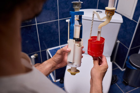 Effective Toilet Tank Maintenance and Repair Strategies for Homeowners and Renters Alikeの写真素材