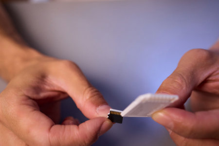 Comparison of SD and MicroSD Cards in Different Hands and Their Various Uses and Features